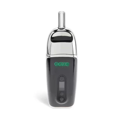 Ooze Flare Dry Herb Vaporizer - Black, Chrome