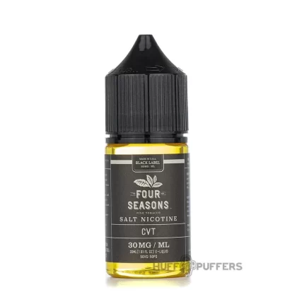 Four Seasons Black Label Salt – CVT 30mL - Nicotine Strength#30mg>50mg