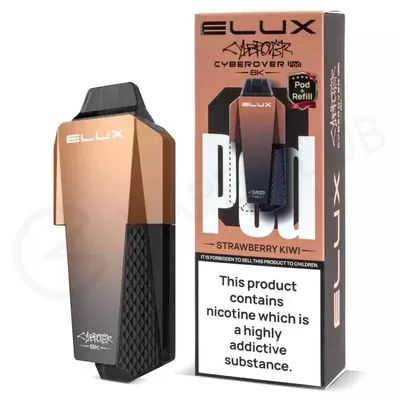 Strawberry Kiwi Elux Cyberover 6K Refill Pack