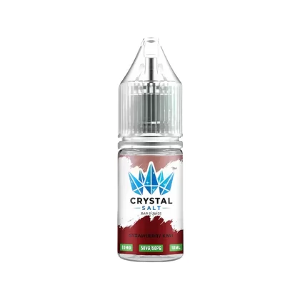 WGA Crystal Strawberry Kiwi Saltnic Vape Juice - 10 Pack