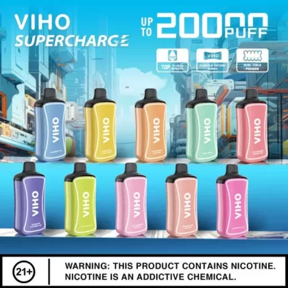 VIHO Supercharge 20K - Blueberry Pom (Signature)