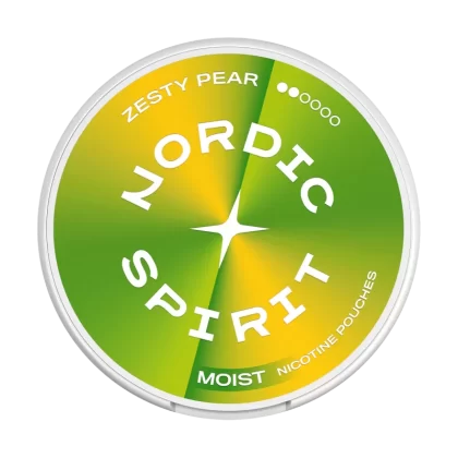 Zesty Pear Nordic Spirit Nicotine Pouches - 9mg - Vape Product (ACA591)