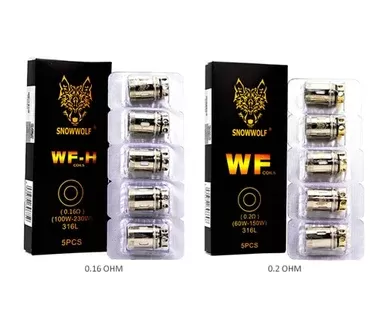 SnowWolf Wolf Tank WF Coils (5-Pack)