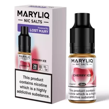 CHERRY ICE NIC SALT E LIQUID BY MARYLIQ
