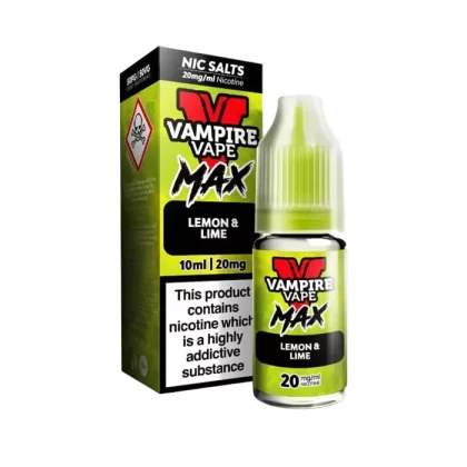 Lemon & Lime Nic Salt E-Liquid by Vampire Vape Max - 20 mg - High Strength
