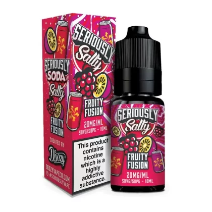 Fruity Fusion By Seriously Salty Sodas 10ml - Nicotine Strength#20mg (Salt)>10mg (Salt)