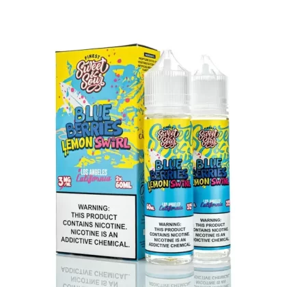 The Finest E-Liquid - Sweet & Sour - Blue Berries Lemon Swirl - 120ml (DISCONTINUED) - 6mg