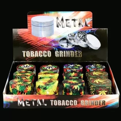 Hemp Leaf Grinders – 12 Pack - Ejuicewarehouse