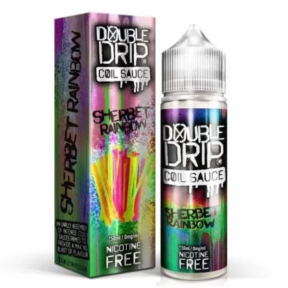 Sherbet Rainbow Shortfill E-Liquid by Double Drip (50ml) - 0mg