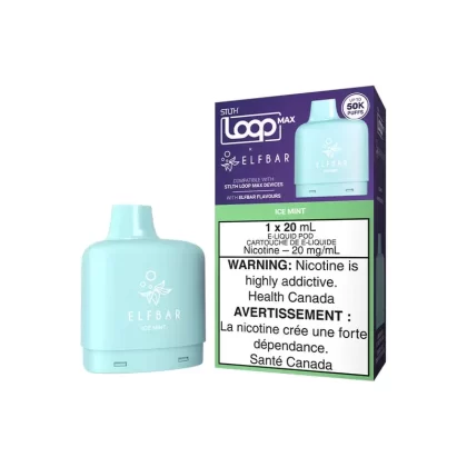 STLTH Loop Max X Elf Bar 50k Pod – Ice Mint