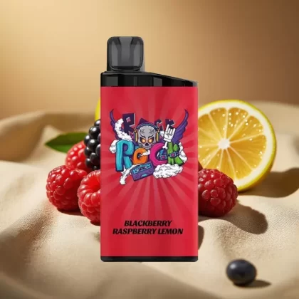 IGET Bar 3500 Puffs 1400mAh Mesh Disposable Vape Blackberry Raspberry Lemon