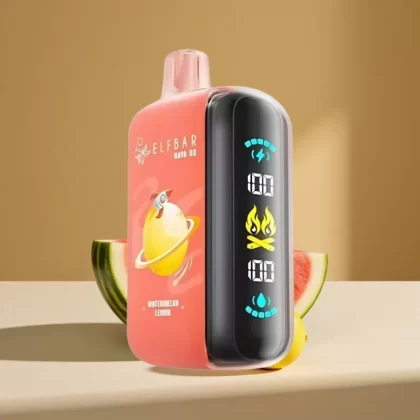 ELF BAR RAYA D3 25000 Puffs Rechargeable Disposable Vape – Watermelon Lemon