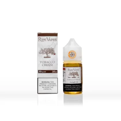 RIPEVAPES TOBACCO CREAM SALT VAPE ELIQUID