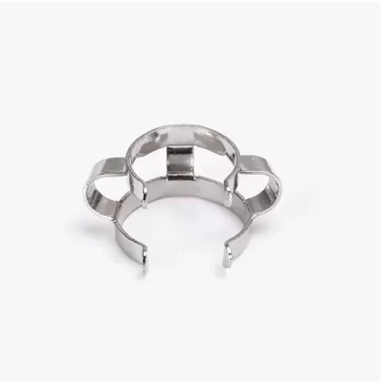 Stainless Steel Keck Clip by VGoodiEZ - Size#14mm (3 Pack)>19mm (3 Pack)>Combo Pack - 14mm (3 Pack) + 19mm (3 Pack)