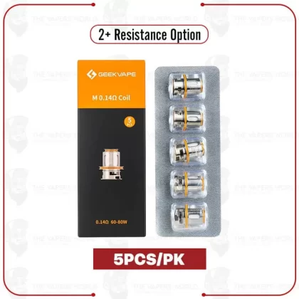 GeekVape M Series Replacement Coil – 5PK - Thevapersworld