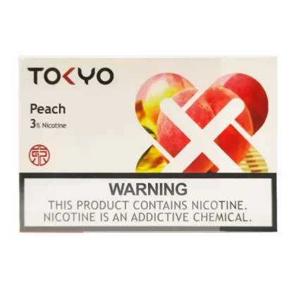 Tokyo Phantom Prefilled Pod Peach – 3% Nicotine - 1 Pod, Pack Of 3