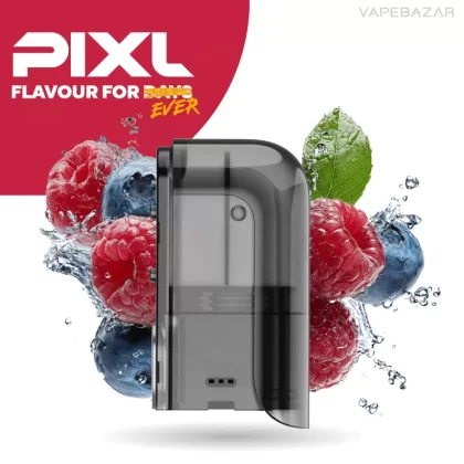 Pixl Max 20K – Refill Container – Blueberry Raspberry - Propylenglykol / pflanzliches Glycerin / Aromastoffe / Nikotin / 20mg/ml