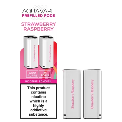 Strawberry Raspberry Aquavape 2in1 Pods - 20mg - Vape Product