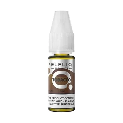 ELF BAR ELFLIQ TOBACCO 10ML NIC SALT E-LIQUID - Strength#10MG>20MG