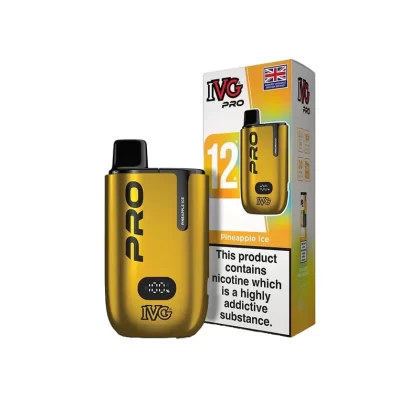 IVG Pro 12 Pineapple Ice Vape Kit - Strength#20mg