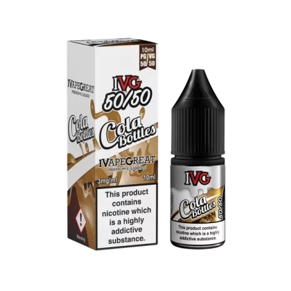 Cola Bottles IVG 50/50 e Liquid 10ml – TPD - Vapestorm Co