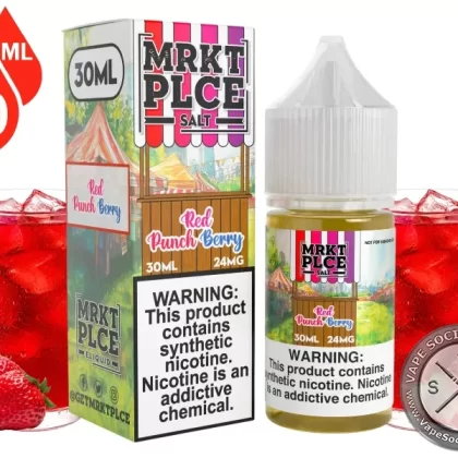 Red Punchberry by MRKT PLCE Salt 30ml