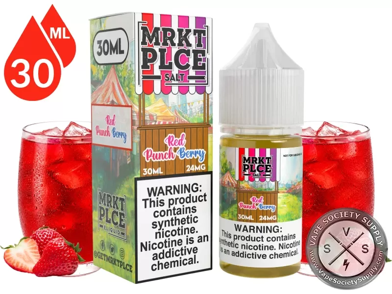 Red Punchberry by MRKT PLCE Salt 30ml