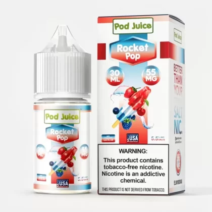 Rocket Pop SALT – Pod Juice – 30mL 50/50 VG/PG Nic Salt