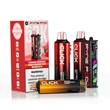 Pyne Pod Click 50k Prefilled Pod Kit Red Edition - Ecigpremium