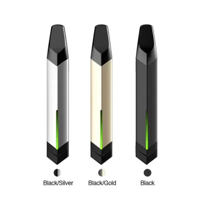Vaptio Solo Flat Vape Pod System Kit (650mAh)&1.5ML - SilverBlack