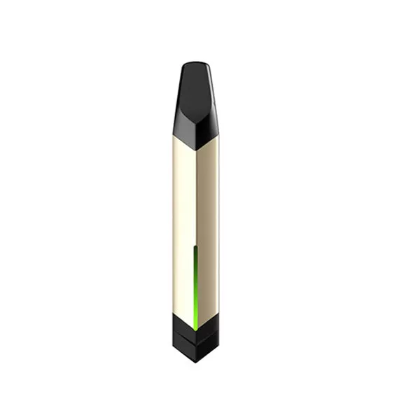 Vaptio Solo Flat Vape Pod System Kit (650mAh)&1.5ML - SilverBlack - Image 2