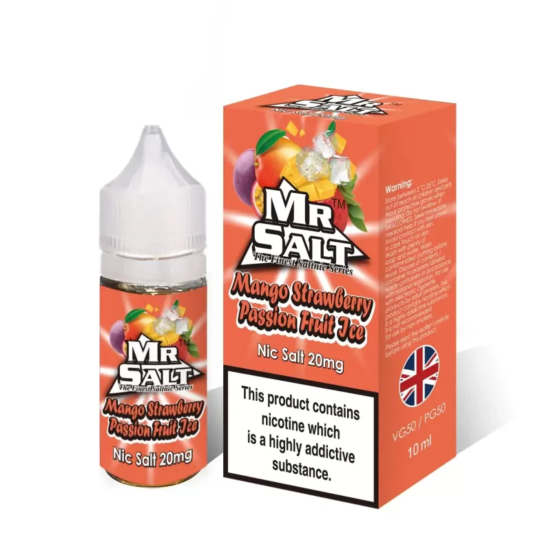 Mr. Salt Eliquid 10ml - Box of 5 - VMT / 20MG - Image 3