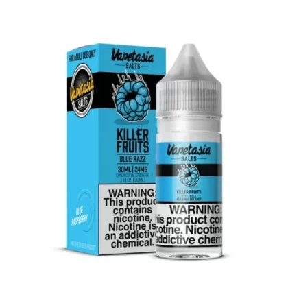 Vapetasia Killer Fruits Salt E-Liquid – Blue Razz