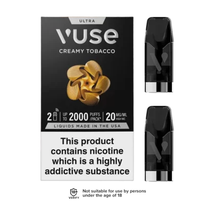 Creamy Tobacco Vuse Ultra Smart Pod - Ecigwizard