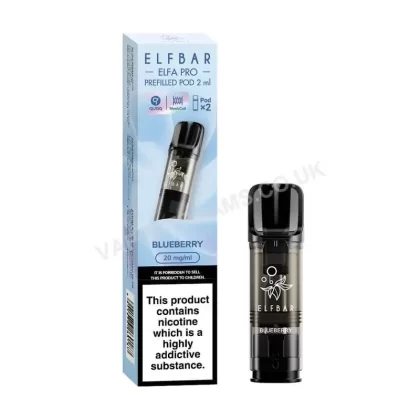 Elf Bar ELFA Pro Blueberry Prefilled Pods - Vapestreams Co