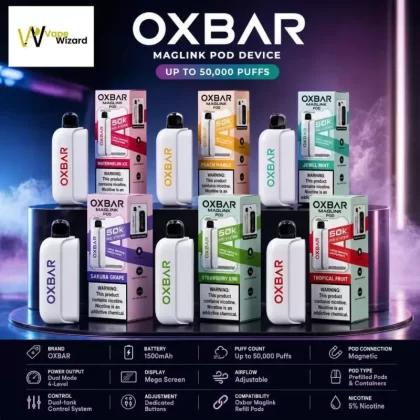 OXBAR Maglink 50K Only Pod in UAE - Vapewizarddxb