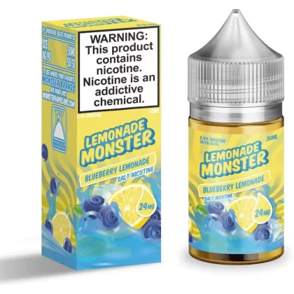 Lemonade Monster Salt Nic Premium E-Liquid 30ml - Blueberry Lemonade / 48mg