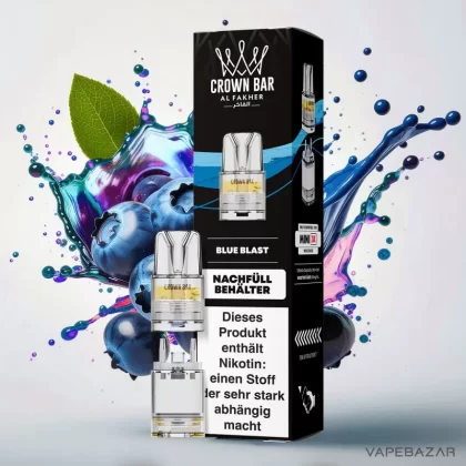 Al Fakher 3K Mini – Blue Blast - Blaubeere / Beeren Mix