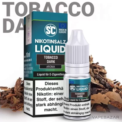 SC Salt Liquid – Tobacco Dark - Vapebazar