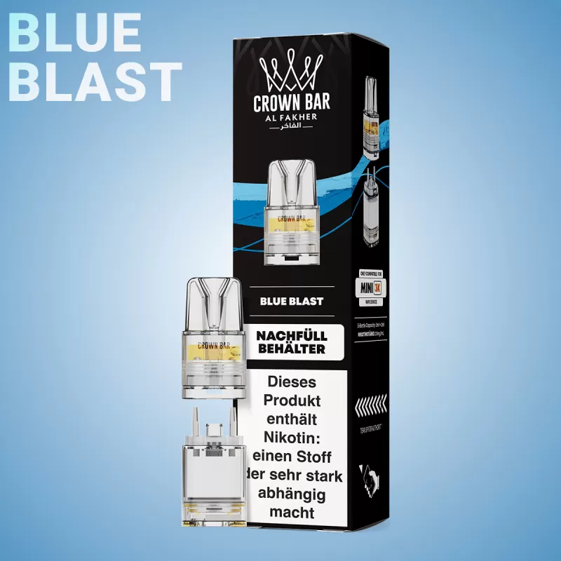 Al Fakher 3K Mini – Blue Blast - Blaubeere / Beeren Mix - Image 2