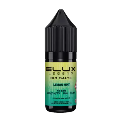 Lemon Mint Nic Salt by Elux 10ml - Vapeshop Co