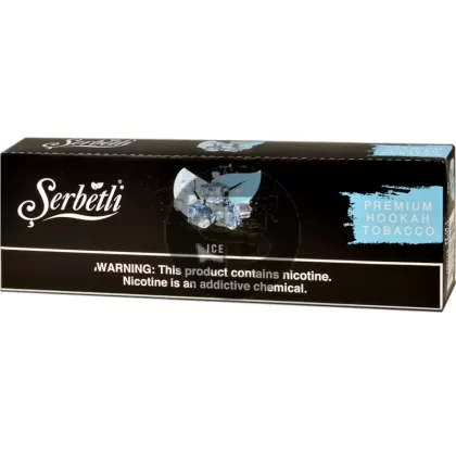 Serbetli Premium Hookah Tobacco 10 packs of 50g Ice - Vape Store