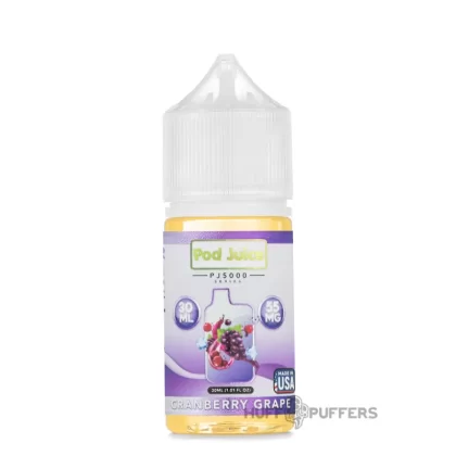 Pod Juice PJ5000 – Cranberry Grape 30mL - Vape Product, Vape Product