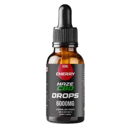 HAZE 6000MG CBD DROPS - 30ML - Mint