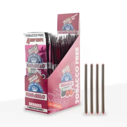 Royal Blunts® | Hemparillo™ Hemp Wraps | 110mm – Berries – 15 Count