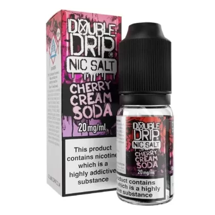 DOUBLE DRIP CHERRY CREAM SODA 10ML NIC SALT E-LIQUID