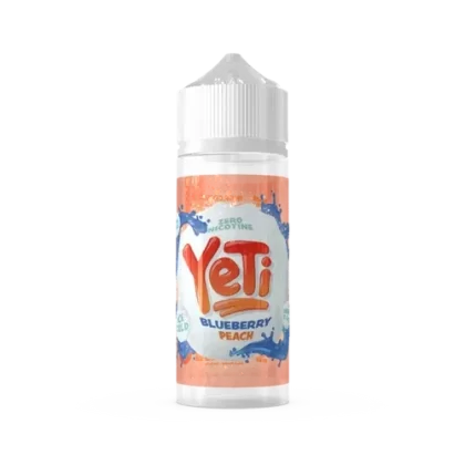 DEFROSTED BLUEBERRY PEACH E-LIQUID BY YETI 100ML 70VG