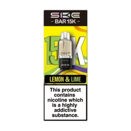 SKE Bar 15K Refill Pod Lemon & Lime - Nicotine Strength#20mg (566168)