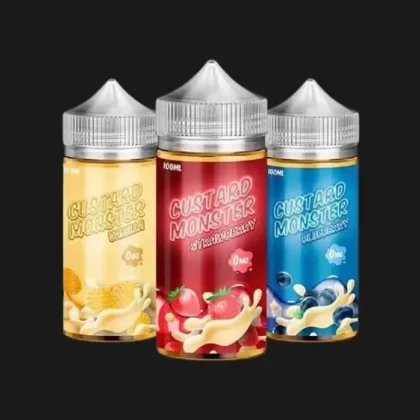 CUSTARD MONSTER 100ML - Blueberry Custard / 6 MG