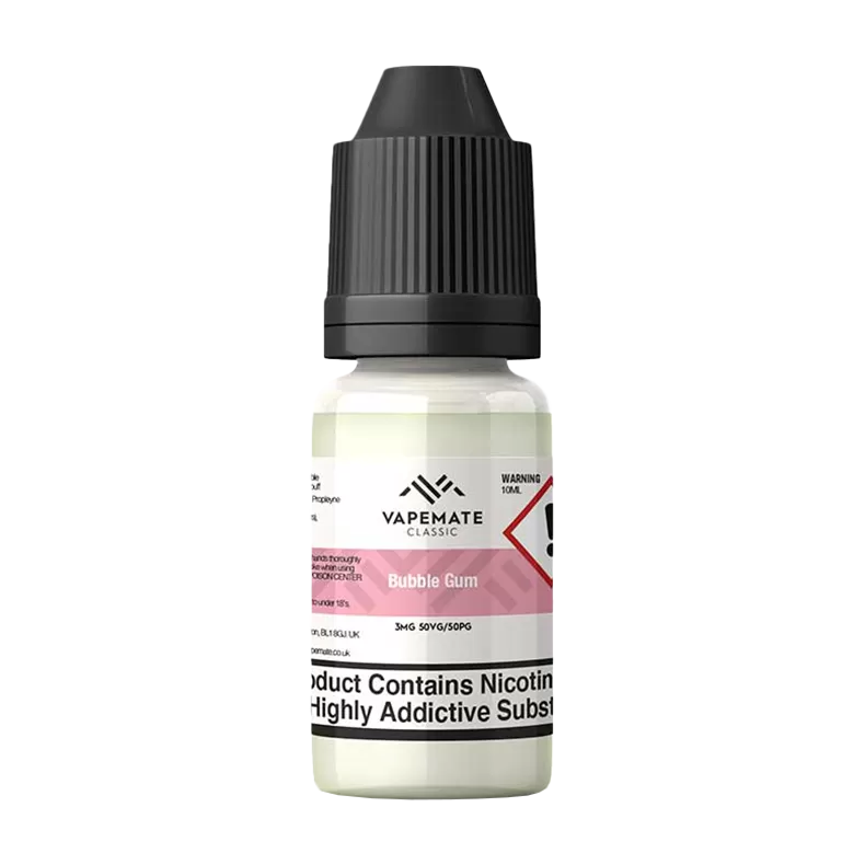 Vapemate Classic Bubble Gum 10ml - 50VG / 50PG / 3mg - Ecigwizard